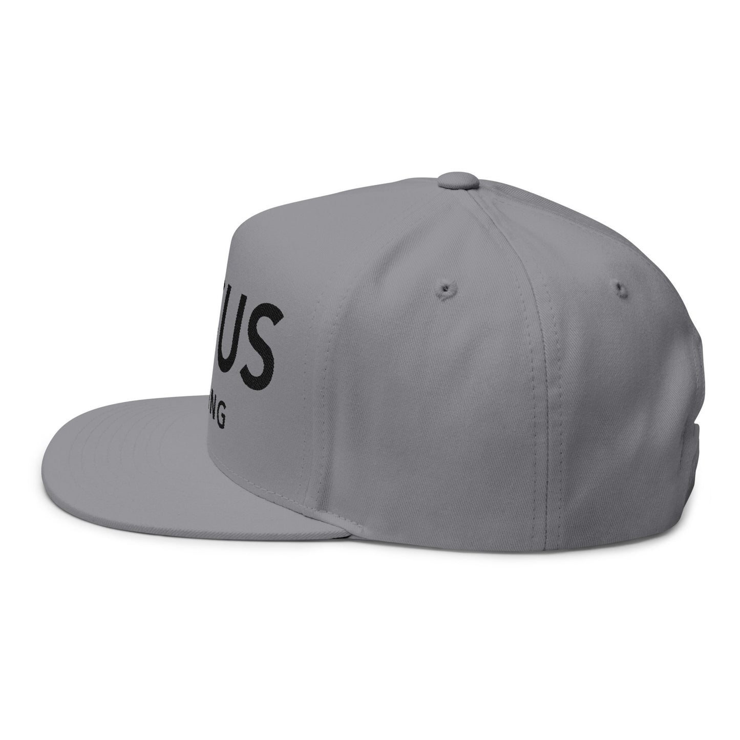 Jesus is King - Embroidered Flat Bill Cap