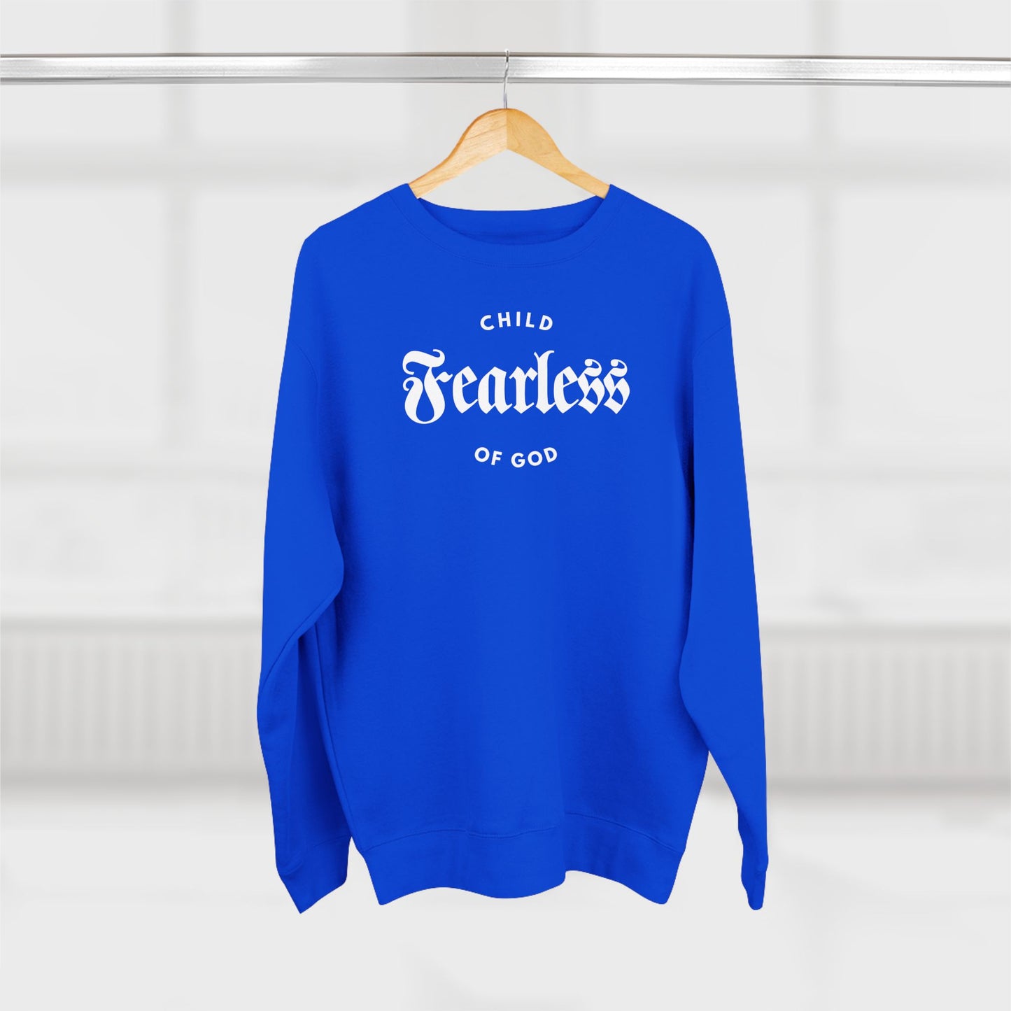 Fearless Child of God – Women's Premium Sweatshirt