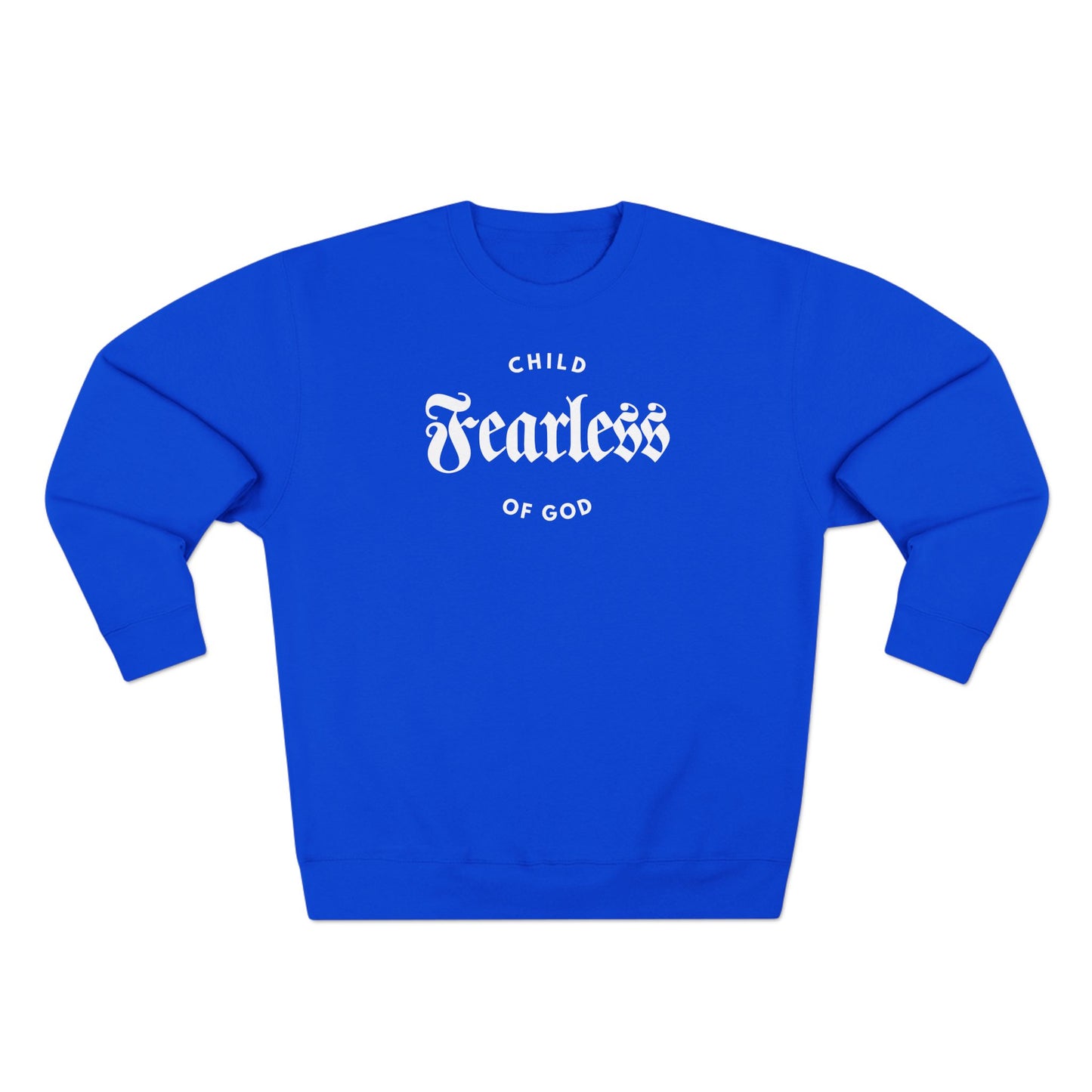 Fearless Child of God – Women's Premium Sweatshirt