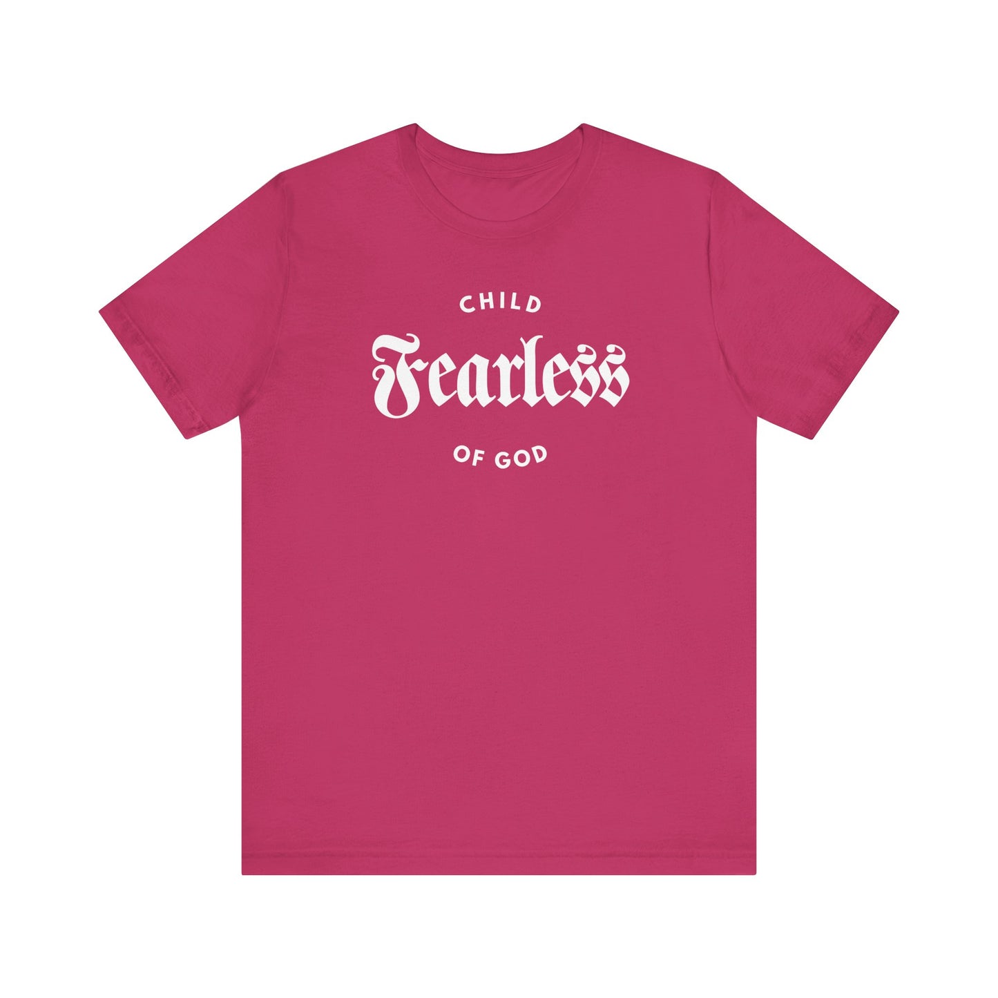 Fearless Child of God – Mens Christian T-Shirt