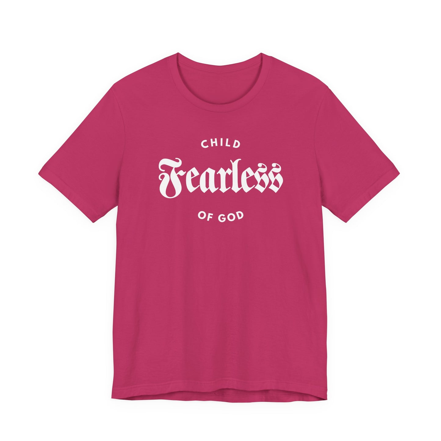 Fearless Child of God – Mens Christian T-Shirt