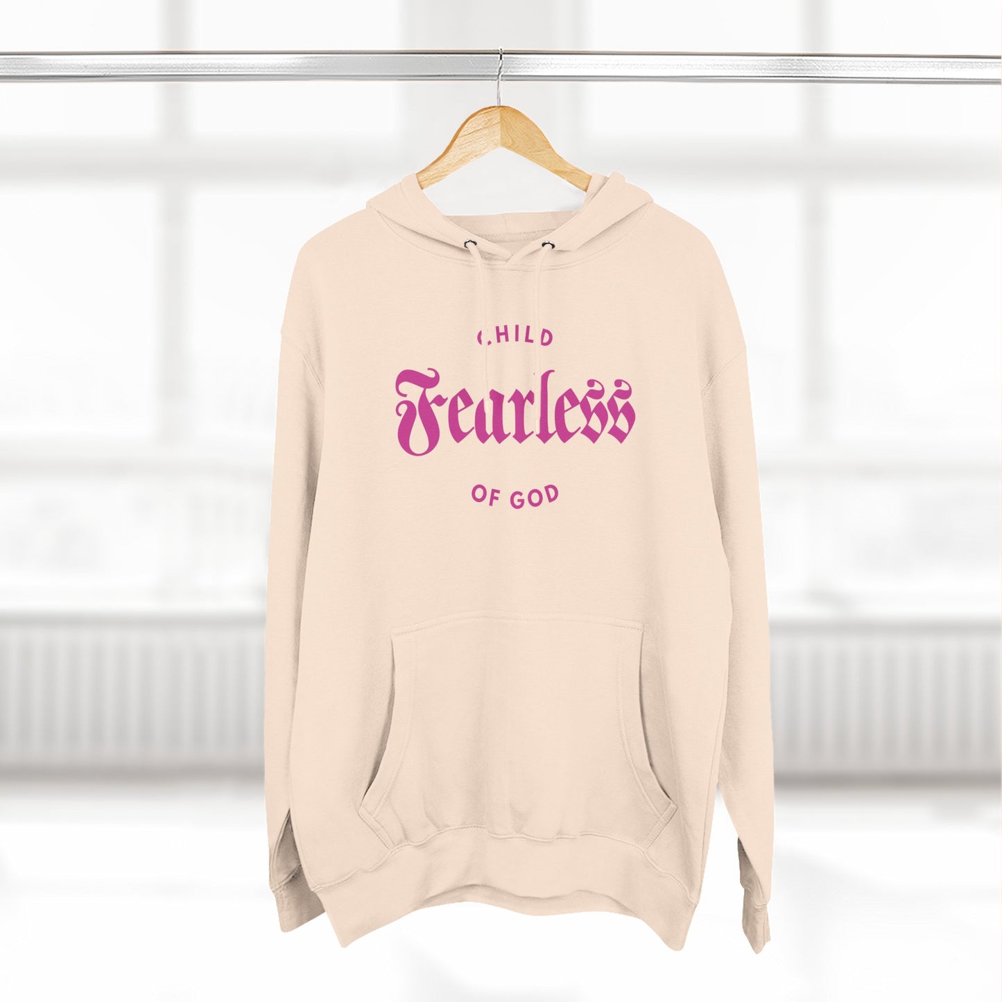 Fearless Child of God - Women's Premium Hoodie