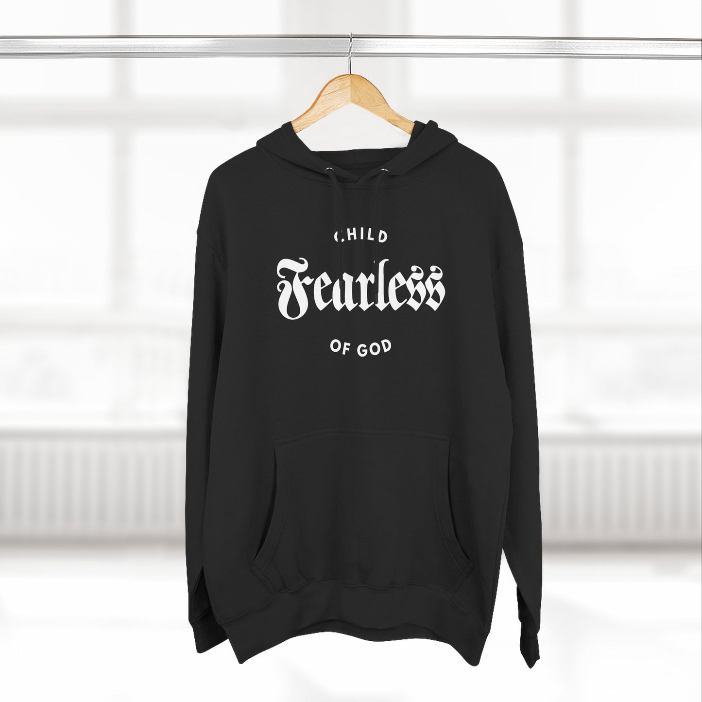 Fearless Child of God - Women's Premium Hoodie
