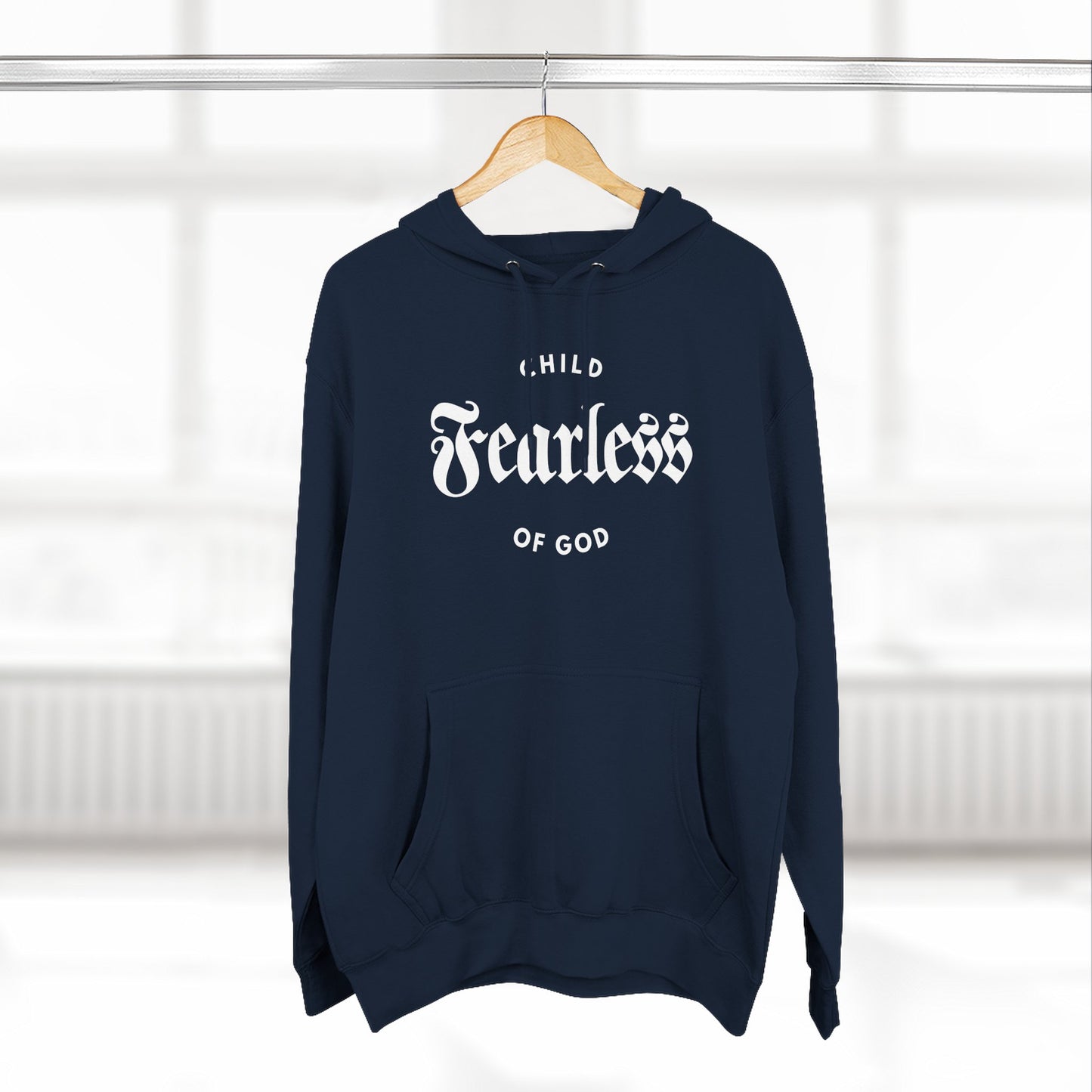 Fearless Child of God - Women's Premium Hoodie