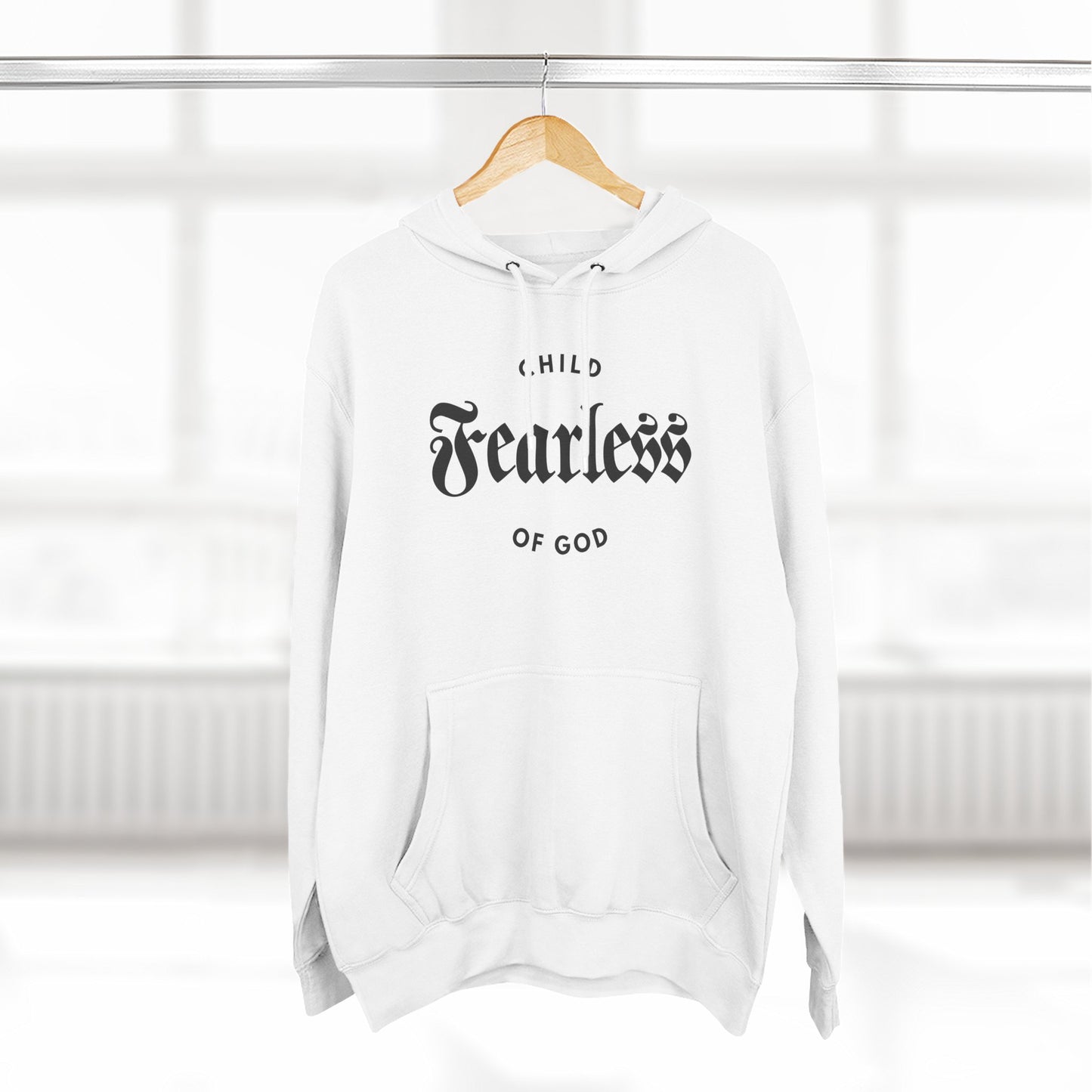 Fearless Child of God - Women's Premium Hoodie