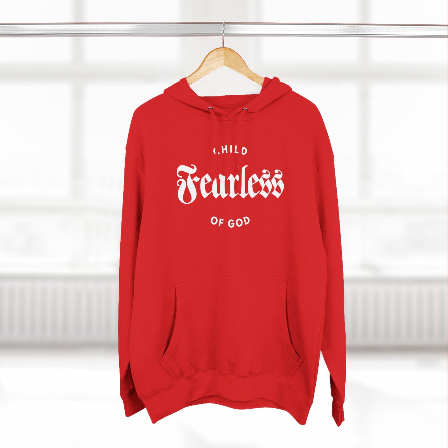 Fearless Child of God - Women's Premium Hoodie
