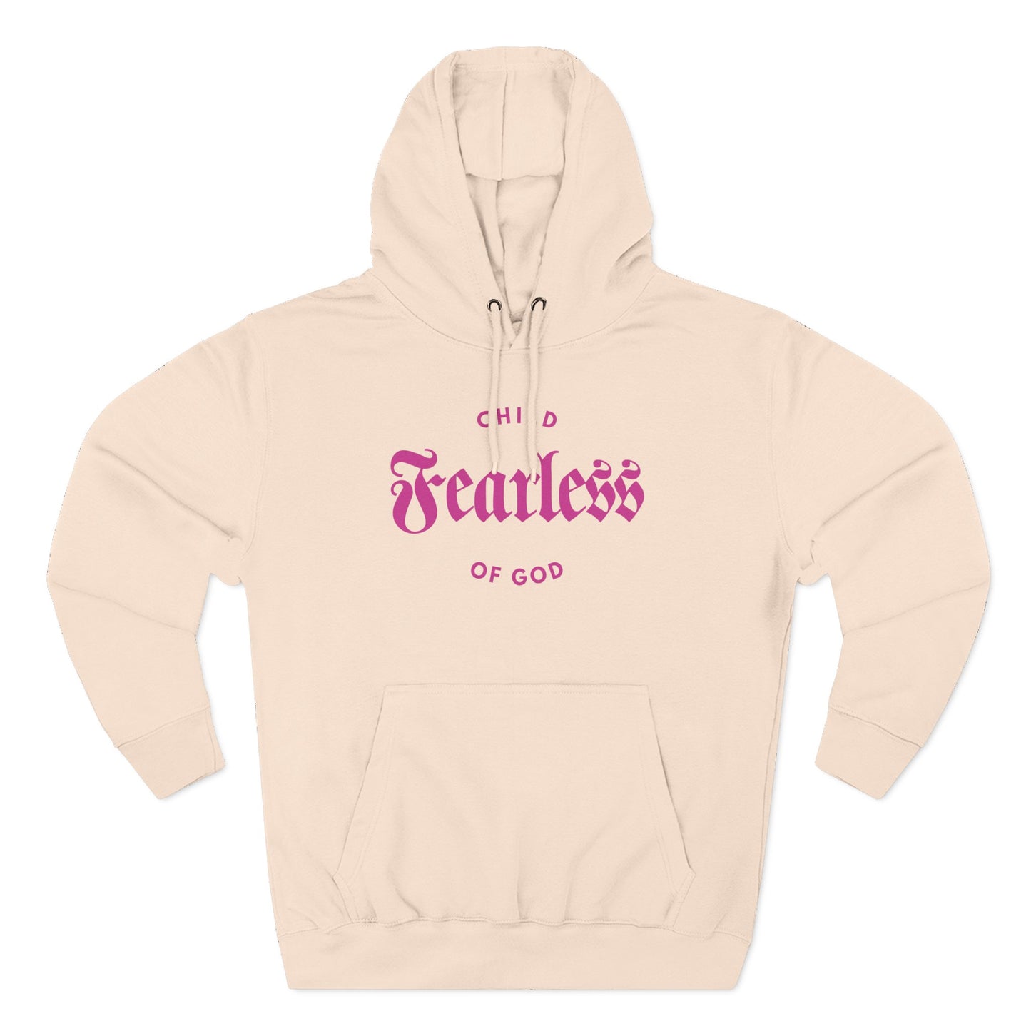 Fearless Child of God - Women's Premium Hoodie