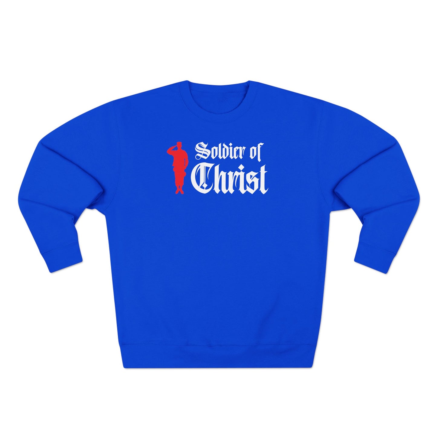 Soldier of Christ – Mens Premium Sweatshirt