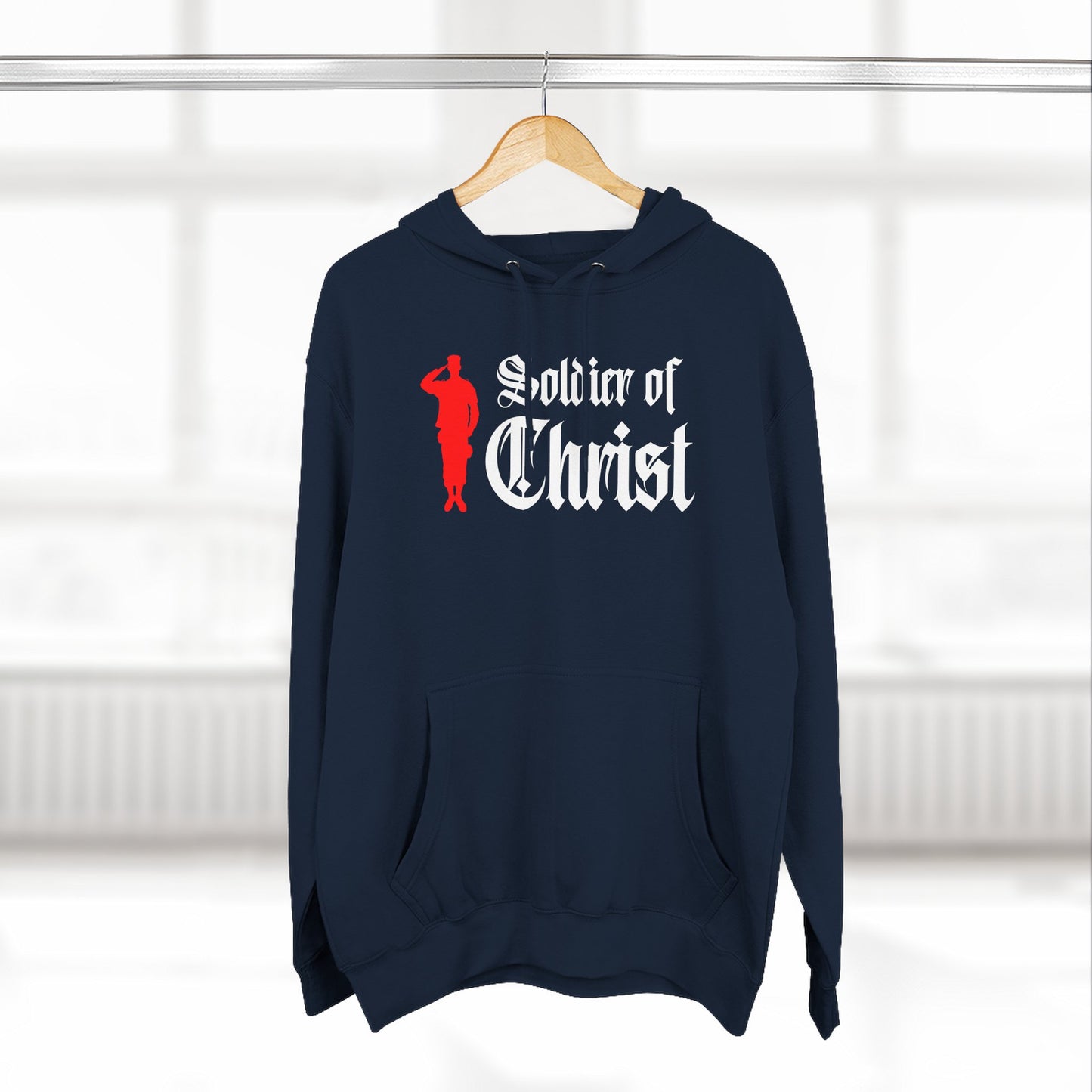 Soldier of Christ - Men's Premium Hoodie