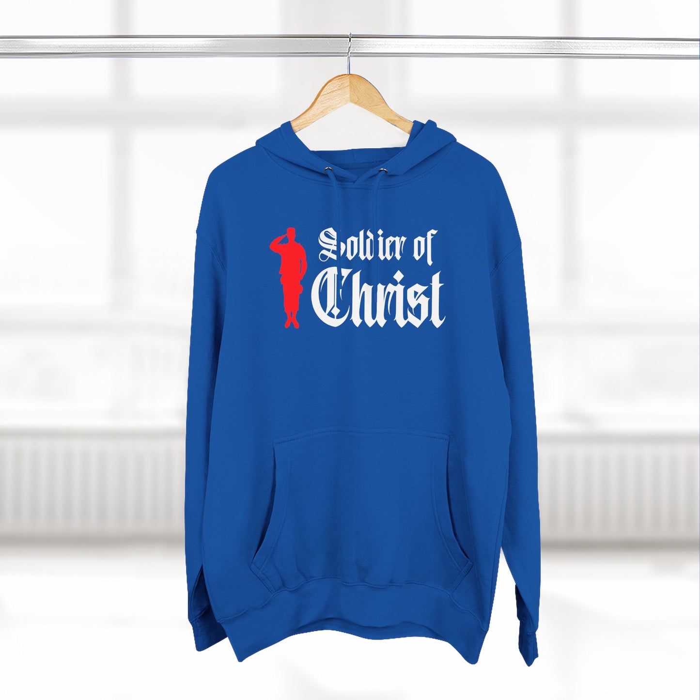 Soldier of Christ - Men's Premium Hoodie
