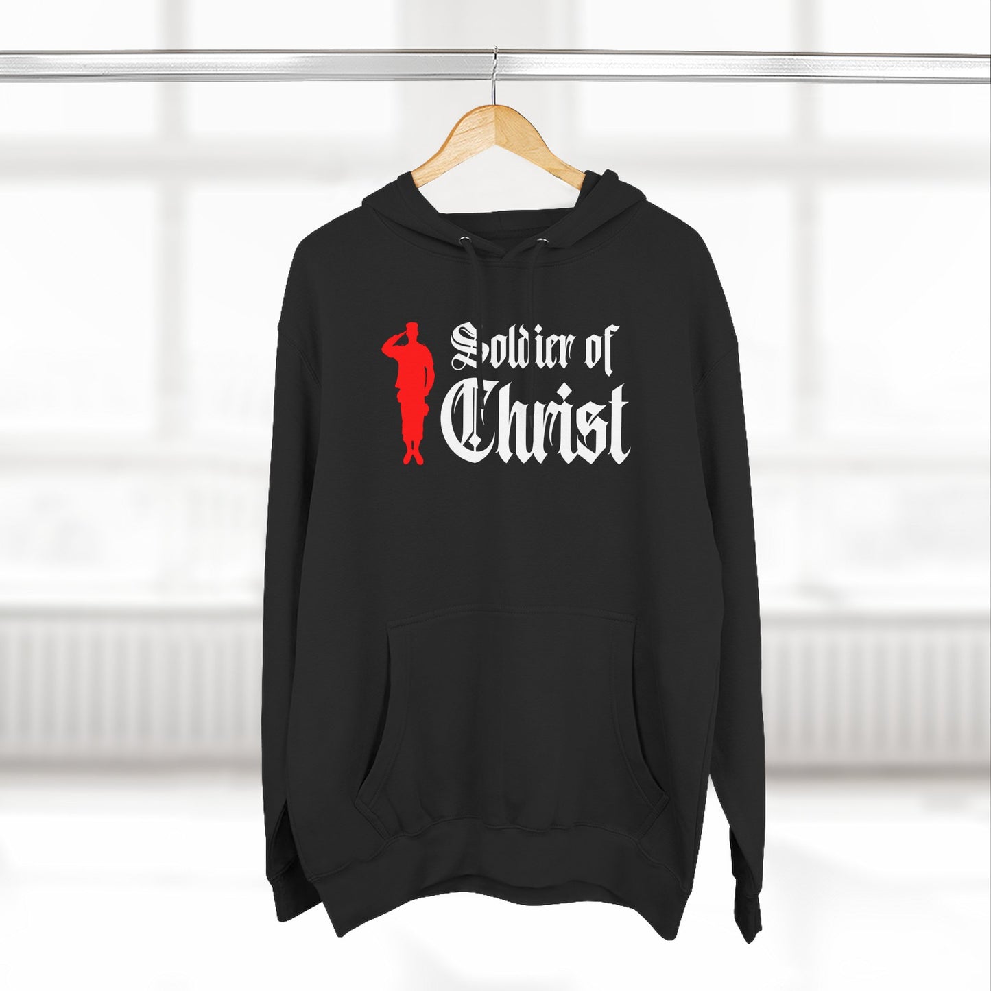 Soldier of Christ - Men's Premium Hoodie