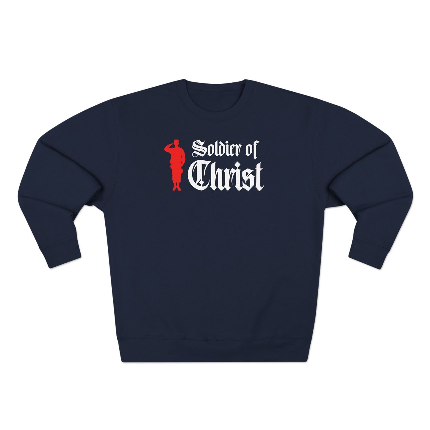 Soldier of Christ – Mens Premium Sweatshirt