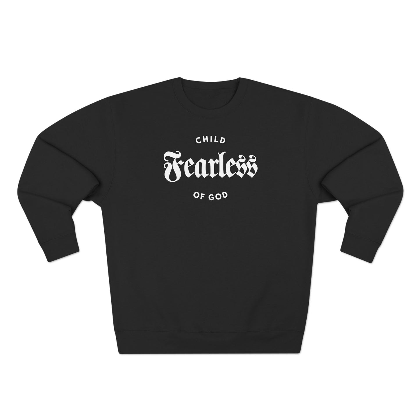 Fearless Child of God  – Women's Premium Sweatshirt