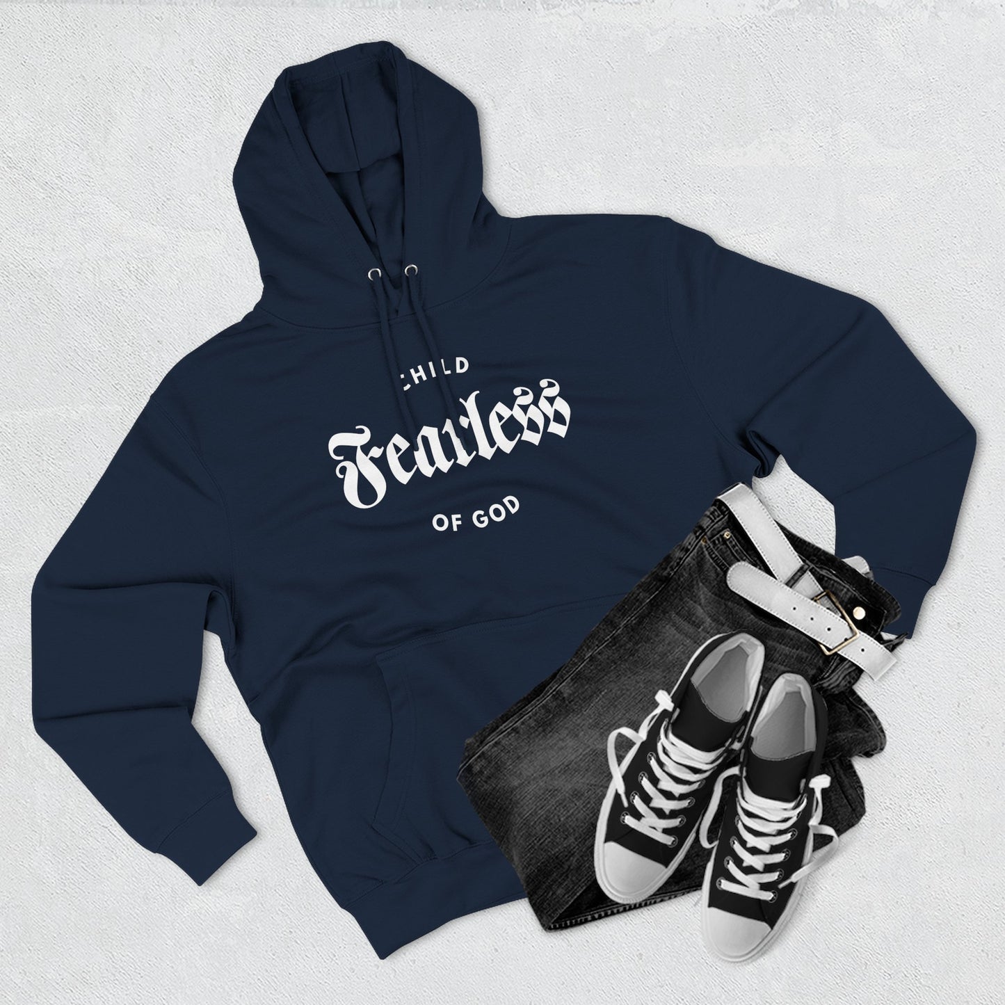 Fearless Child of God - Women's Premium Hoodie