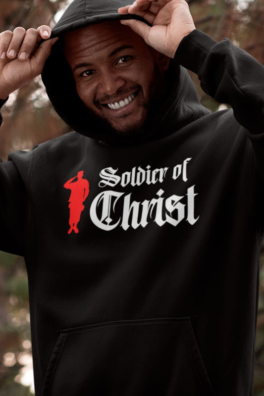 Soldier of Christ - Men's Premium Hoodie