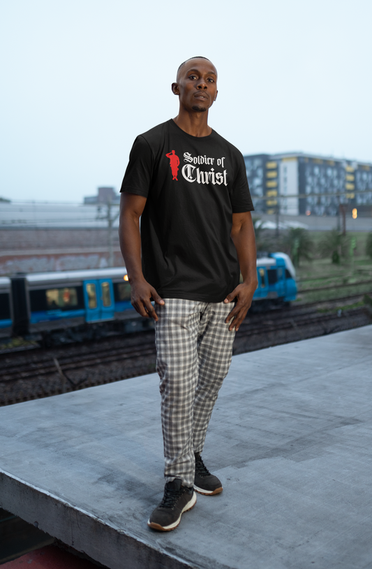 Soldier of Christ – Men’s Christian T-Shirt