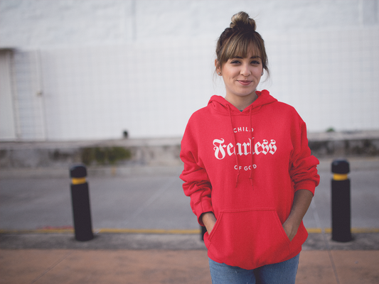 Fearless Child of God - Women's Premium Hoodie