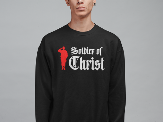 Soldier of Christ – Mens Premium Sweatshirt